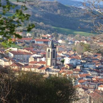 Le bourg des Martres-de-Veyre